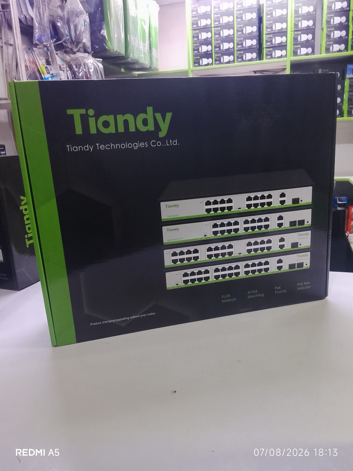 16 Port Giga POE Switch